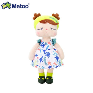 Planet Gates Multicolor Original Metoo Doll Full Series Angela Stuffed Doll Curls Angel Fruits Dress Up Wedding Plush Toys Baby Kids Gift