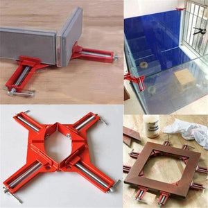 Planet Gates Multifunction DIY 90 Degree Right Angle Clip Picture Frame Corner Clamp Mitre Clamps Corner Holder Carpentry Woodworking Tools