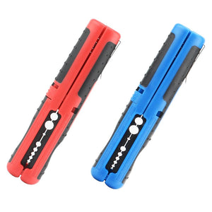 Planet Gates Multifunctional Cable Wire Stripper Cutter Pliers Hand Tool Hardware Tool Portable Anti-skid Handle Strip pen clip