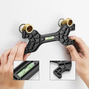 Planet Gates Multifunctional Dual Headed Wrench With Level Manual Tap Spanner Repair Plumbing Tools For Household Faucet Pipe And Toilet