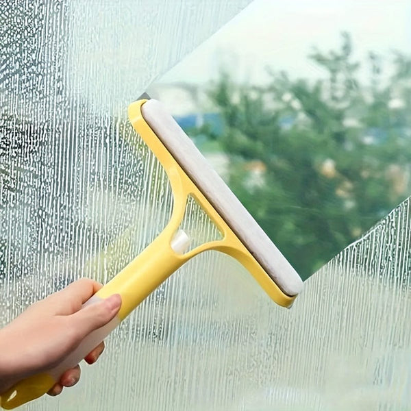Planet Gates Multifunctional Handheld Shower Window Glass Wiper with Scraper and Sprayer for Home Cleaning Tool for Living Room Tile Car Windshield Mirror
