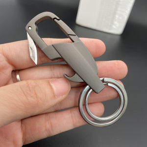 Planet Gates Multifunctional Keychain Bottle Opener Keychain Box Opener Keychain Metal Texture For Father And Boyfriend