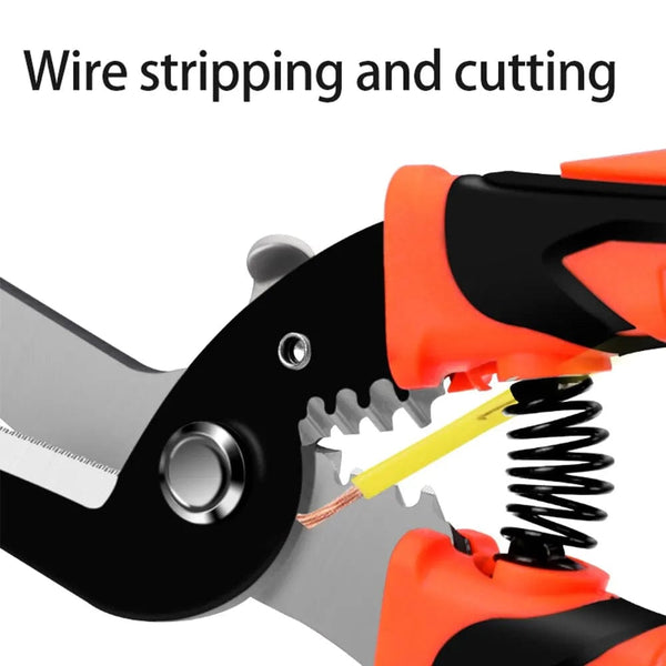 Planet Gates Multifunctional Metal Sheet Cutting Scissor Aviation Snip Straight Cutter Scissor Industrial Professional Hand Tool