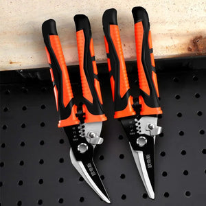 Planet Gates Multifunctional Metal Sheet Cutting Scissor Aviation Snip Straight Cutter Scissor Industrial Professional Hand Tool