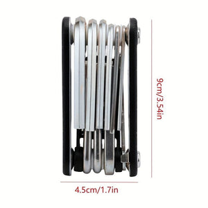 Planet Gates Multifunctional Portable Tool Portable Multi-purpose Tools Multi-purpose Folding Screwdriver Motorcycle Bicycle Repair Tools Hexagonal Wrench Pocket Tool