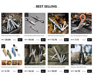 Planet Gates Multipurpose knife / CHINA 440 Steel Folding Knife Pliers 5Cr15Mov High Hardness Multi-tool Outdoor Survival Camping Pocket Knife EDC Jackknife Hand Tools