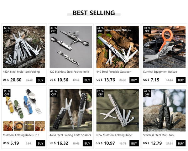 Planet Gates Multipurpose knife / CHINA 440 Steel Folding Knife Pliers 5Cr15Mov High Hardness Multi-tool Outdoor Survival Camping Pocket Knife EDC Jackknife Hand Tools