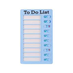 Planet Gates MY CHORES Reusable My Chores Checklist Daily Planner Memo Plastic Board Chore Chart Responsibility Behavior for Kid Self-discipline Card
