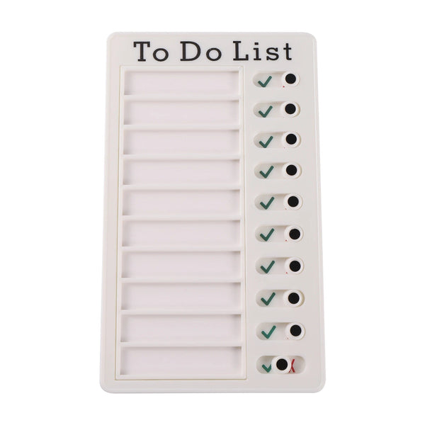 Planet Gates MY CHORES Reusable My Chores Checklist Daily Planner Memo Plastic Board Chore Chart Responsibility Behavior for Kid Self-discipline Card