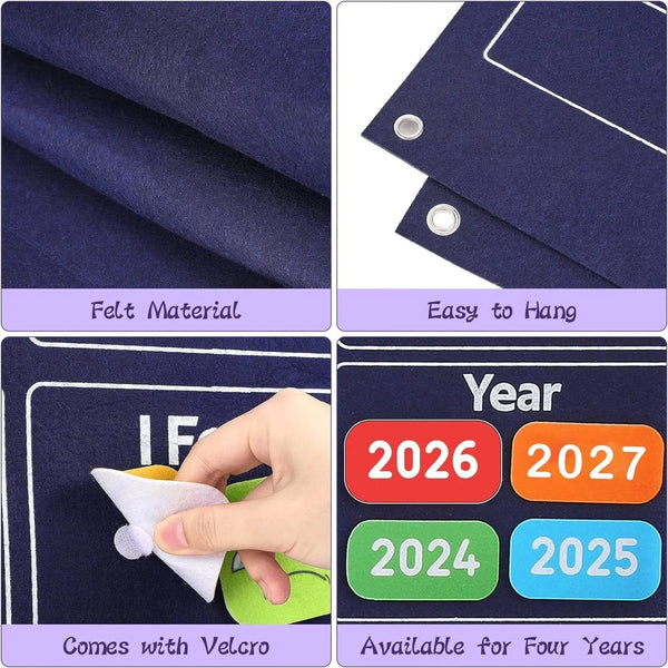 Planet Gates My Daily Calendar,Farm,Transportation Felt Story Board For Toddlers,Preschool Education Storytelling Montessori Toys for Kids