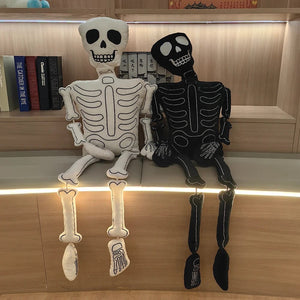Planet Gates MyRytanda Happy Halloween Plush Toys Slippers Kawaii Ghost Pillow Pumpkin Shoulder Bags Horror Skull Fluffy Dolls