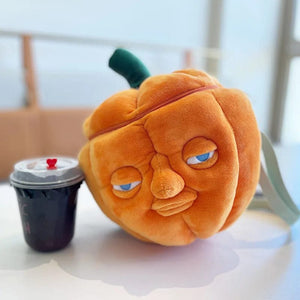 Planet Gates MyRytanda Happy Halloween Plush Toys Slippers Kawaii Ghost Pillow Pumpkin Shoulder Bags Horror Skull Fluffy Dolls