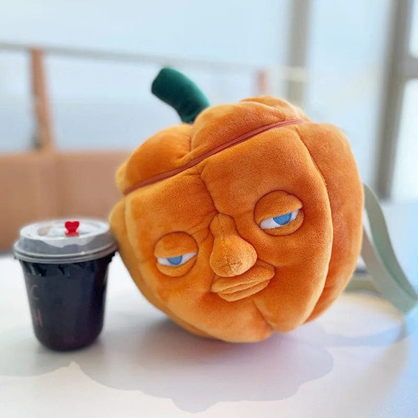 Planet Gates MyRytanda Happy Halloween Plush Toys Slippers Kawaii Ghost Pillow Pumpkin Shoulder Bags Horror Skull Fluffy Dolls