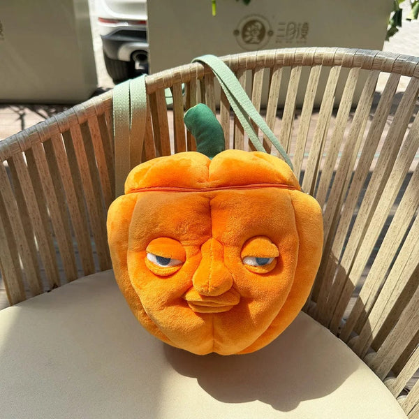 Planet Gates MyRytanda Happy Halloween Plush Toys Slippers Kawaii Ghost Pillow Pumpkin Shoulder Bags Horror Skull Fluffy Dolls