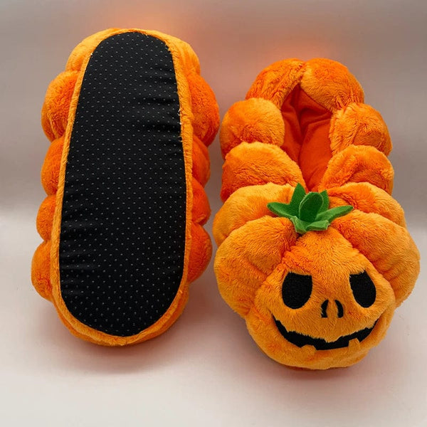 Planet Gates MyRytanda Happy Halloween Plush Toys Slippers Kawaii Ghost Pillow Pumpkin Shoulder Bags Horror Skull Fluffy Dolls