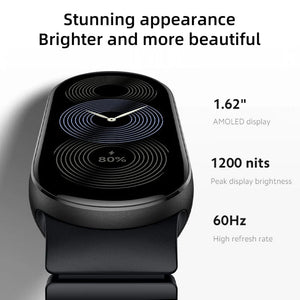 Planet Gates Mystic Rose Global Version Xiaomi Smart Band 9 1.62'' AMOLED display Up to 21-day battery life* rate and SpO₂ monitoring* 150+ sports modes