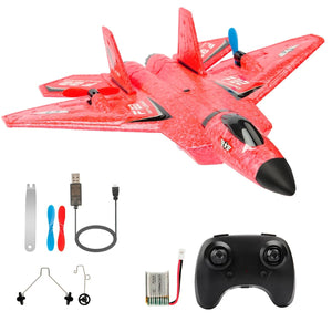 Planet Gates N F22 RED 1 Battery / CHINA RC Plane F22 raptor Helicopter Remote Control aircraft 2.4G Airplane Remote Control EPP Foam plane Children toys