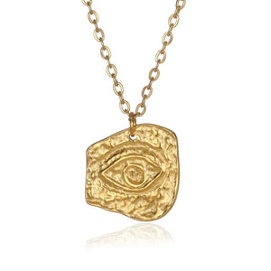 Planet Gates N04953G-10 / CHINA Christian Jesus Cross Necklace For Women Men Stainless Steel Chains Choker Religion Cross Pendants Jewelry Prayer Baptism Gifts