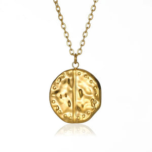 Planet Gates N04953G-16 / CHINA Christian Jesus Cross Necklace For Women Men Stainless Steel Chains Choker Religion Cross Pendants Jewelry Prayer Baptism Gifts