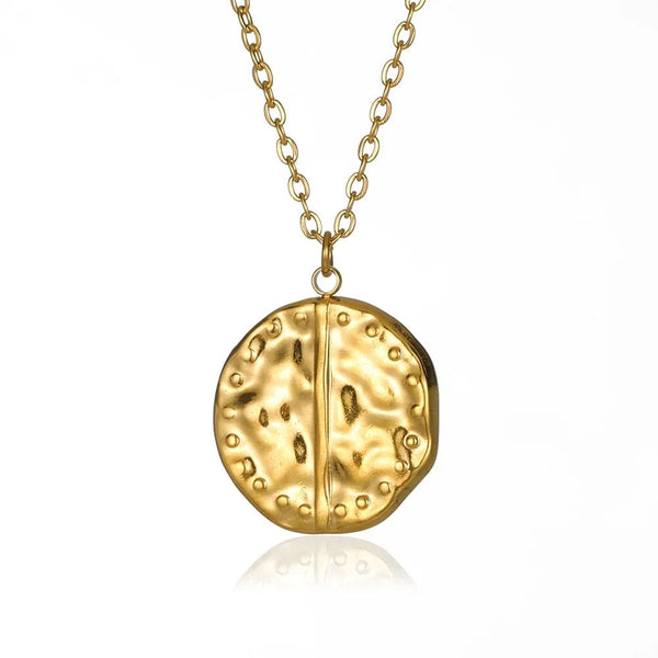 Planet Gates N04953G-16 / CHINA Christian Jesus Cross Necklace For Women Men Stainless Steel Chains Choker Religion Cross Pendants Jewelry Prayer Baptism Gifts