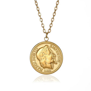 Planet Gates N04953G-4 / CHINA Christian Jesus Cross Necklace For Women Men Stainless Steel Chains Choker Religion Cross Pendants Jewelry Prayer Baptism Gifts