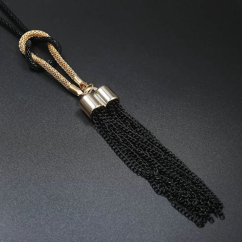 Planet Gates N106 New Arrival Female Pendant Necklace Tassel Long Winter Sweater Chain Necklace for Women Necklaces Wholesale Sales Collar