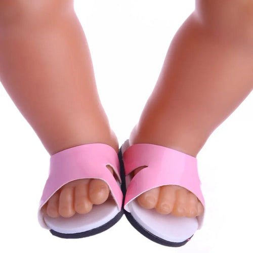 Planet Gates n1180 7 CM Doll Shoes Sandal For 43 CM Born Baby Doll Clothes Accessories 18 Inch American Doll Girl‘s Toys Our Generation Gift