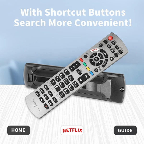 Planet Gates N2QAYB001115 N2QAYB001115 Remote Control For Panasonic TV TX-40EXW734 TX-40EXW735 TX-43EXW754 TX-49EX610E TX-49EX613E TX-50EX700B TX-50EX700E