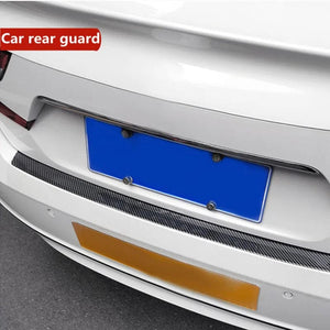 Planet Gates Nano Carbon Fiber Car Stickers DIY Paste Protector Strip Auto Door Sill Side Mirror Anti Scratch Tape Waterproof Protection Film