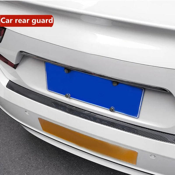 Planet Gates Nano Carbon Fiber Car Stickers DIY Paste Protector Strip Auto Door Sill Side Mirror Anti Scratch Tape Waterproof Protection Film