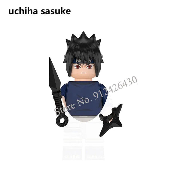 Planet Gates Narutoe Sasuke Kakashi Akatsuki bricks Building Blocks Anime cartoon blocks Action Figures Heads Assembly Toys kids Christma toy