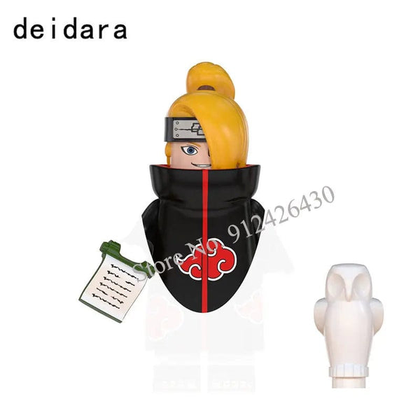 Planet Gates Narutoe Sasuke Kakashi Akatsuki bricks Building Blocks Anime cartoon blocks Action Figures Heads Assembly Toys kids Christma toy