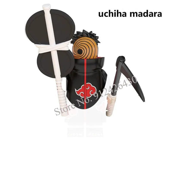 Planet Gates Narutoe Sasuke Kakashi Akatsuki bricks Building Blocks Anime cartoon blocks Action Figures Heads Assembly Toys kids Christma toy