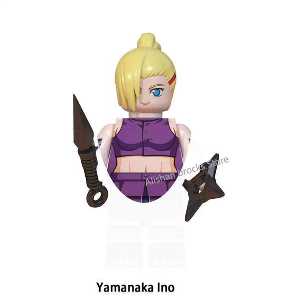 Planet Gates Narutoe Sasuke Kakashi Akatsuki bricks Building Blocks Anime cartoon blocks Action Figures Heads Assembly Toys kids Christma toy