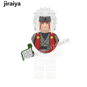 Planet Gates Narutoe Sasuke Kakashi Akatsuki bricks Building Blocks Anime cartoon blocks Action Figures Heads Assembly Toys kids Christma toy