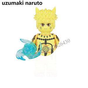Planet Gates Narutoe Sasuke Kakashi Akatsuki bricks Building Blocks Anime cartoon blocks Action Figures Heads Assembly Toys kids Christma toy