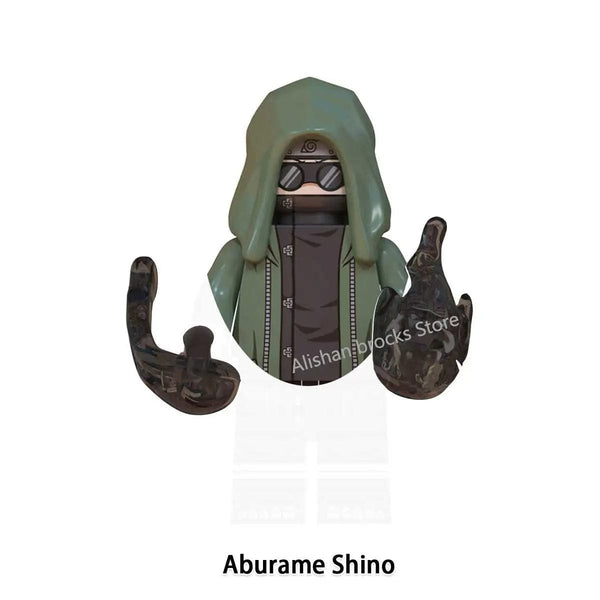 Planet Gates Narutoe Sasuke Kakashi Akatsuki bricks Building Blocks Anime cartoon blocks Action Figures Heads Assembly Toys kids Christma toy