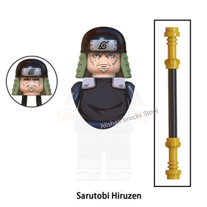 Planet Gates Narutoe Sasuke Kakashi Akatsuki bricks Building Blocks Anime cartoon blocks Action Figures Heads Assembly Toys kids Christma toy