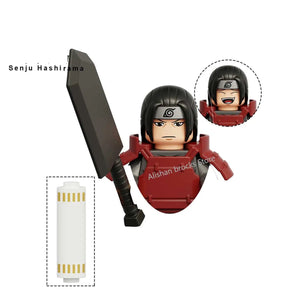 Planet Gates Narutoe Sasuke Kakashi Akatsuki bricks Building Blocks Anime cartoon blocks Action Figures Heads Assembly Toys kids Christma toy