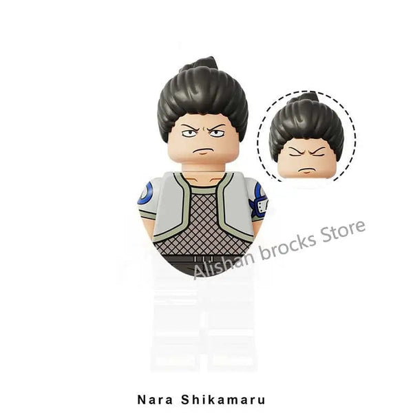 Planet Gates Narutoe Sasuke Kakashi Akatsuki bricks Building Blocks Anime cartoon blocks Action Figures Heads Assembly Toys kids Christma toy