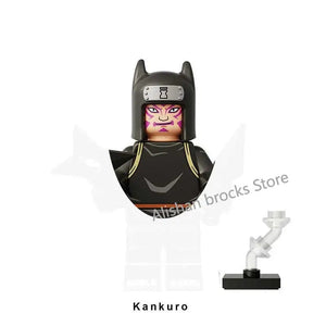 Planet Gates Narutoe Sasuke Kakashi Akatsuki bricks Building Blocks Anime cartoon blocks Action Figures Heads Assembly Toys kids Christma toy
