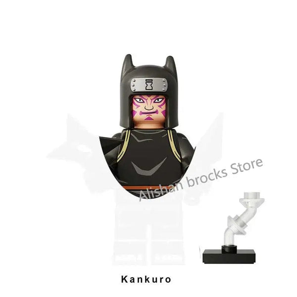 Planet Gates Narutoe Sasuke Kakashi Akatsuki bricks Building Blocks Anime cartoon blocks Action Figures Heads Assembly Toys kids Christma toy