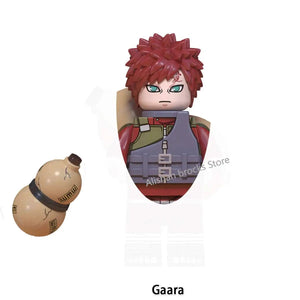 Planet Gates Narutoe Sasuke Kakashi Akatsuki bricks Building Blocks Anime cartoon blocks Action Figures Heads Assembly Toys kids Christma toy