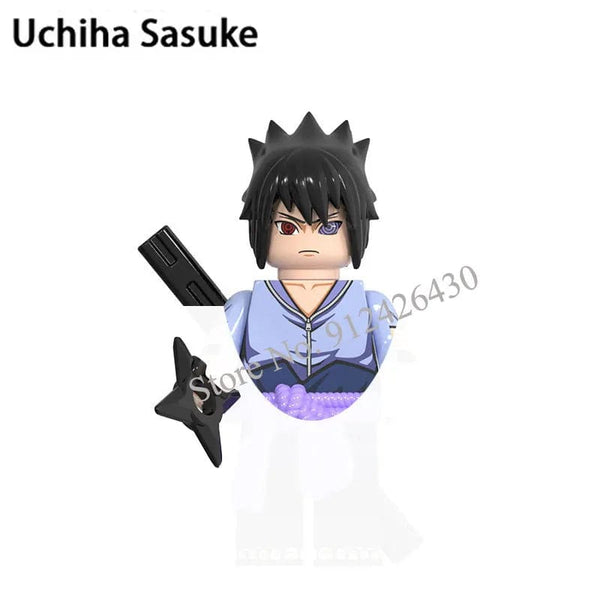 Planet Gates Narutoe Sasuke Kakashi Akatsuki bricks Building Blocks Anime cartoon blocks Action Figures Heads Assembly Toys kids Christma toy