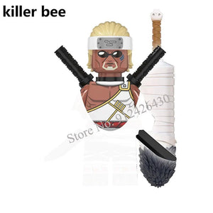 Planet Gates Narutoe Sasuke Kakashi Akatsuki bricks Building Blocks Anime cartoon blocks Action Figures Heads Assembly Toys kids Christma toy