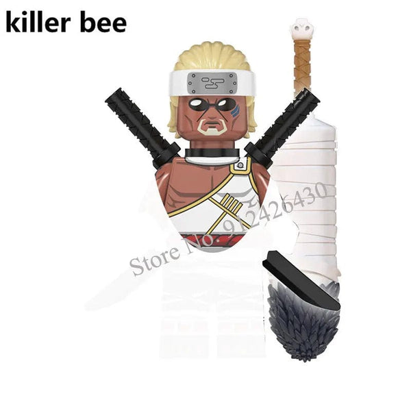 Planet Gates Narutoe Sasuke Kakashi Akatsuki bricks Building Blocks Anime cartoon blocks Action Figures Heads Assembly Toys kids Christma toy