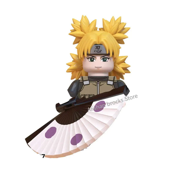 Planet Gates Narutoe Sasuke Kakashi Akatsuki bricks Building Blocks Anime cartoon blocks Action Figures Heads Assembly Toys kids Christma toy