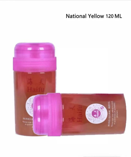 Planet Gates National YL 120ML Haifu Sea Moon Table Tennis Performance Booster National Yellow Black White Ping Pong Solubility Bond Oil VOC Tune 120ml