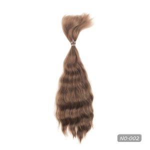 Planet Gates 「natural curly hair」Witdiy brand reborn doll wig mohair is as soft as lanugo hair and uses safe dyes, so feel free