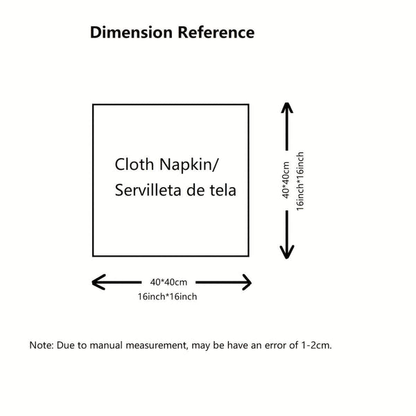 Planet Gates Natural Wooden Color / 40.64cm*40.64cm 6pcs Soft Linen Cloth Napkins for Weddings, Birthdays, and Parties - 16x16 Inches/40x40cm - Durable and Absorbent Fabric for Dining Table Decor